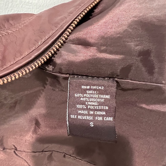 Jou Jou Faux Leather Jacket - Picture 9 of 9